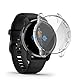 Diruite 3 Stück Schutzhülle Kompatibel mit Garmin Venu 2 Plus Hülle Schutzhülle,Soft TPU Slim Stoßfestes Plattierte Kompletter Schutz Displayschutzfolie für Garmin Venu 2 Plus Case