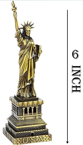 Image of VRB Dec 1 Set for Statue Study Office Desk Decor Showpiece Gift Decoration Accessories Items Decorative Showpeice for Home (Statue of Liberty)