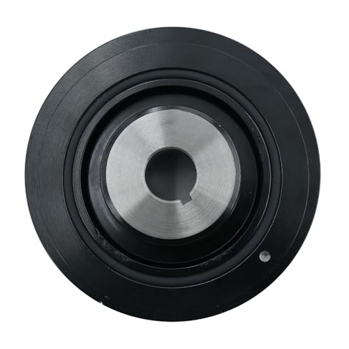 Torquizo Engine Harmonic Balancer Crankshaft Pulley Compatible with Subaru Saab Vehicles Forester 98-10 Legacy Impreza 98-14 Outback Baja WRX STI 16-20 9-2X 05-06 H4 2.5L 12305AA221
