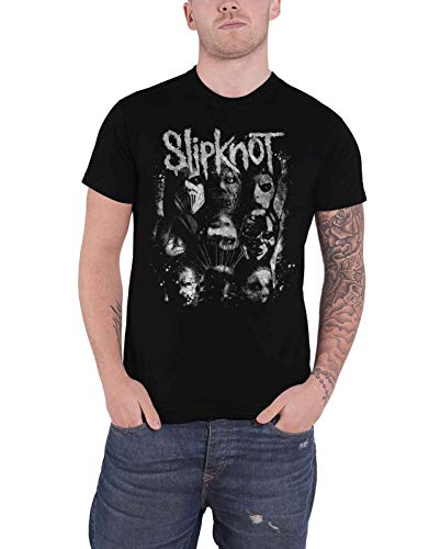 Slipknot T Shirt We are Not Your Kind White Splatter Band Logo