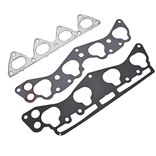 PUENGSI Cylinder Head Gasket Set & Head Bolt Kit Compatible with 1996-2000 Honda Civic Del Sol 1.6L HS1400HBSI Engine Replacement Gaskets Kit - Thumbnail 4