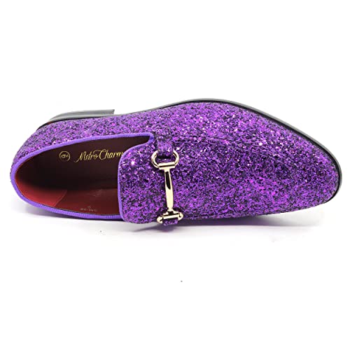 Image of Men's Velvet Designer Classic Dress Tuxedo Smoking Slipper Loafers Slip On Shoes SM-56