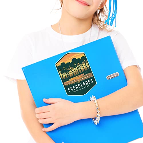 Image of Everglades National Park Sticker Decal Notebook Car Laptop 4 inchx5.5 inch (Color)