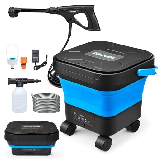 Cordless Portable Car Washer with 1200 PSI