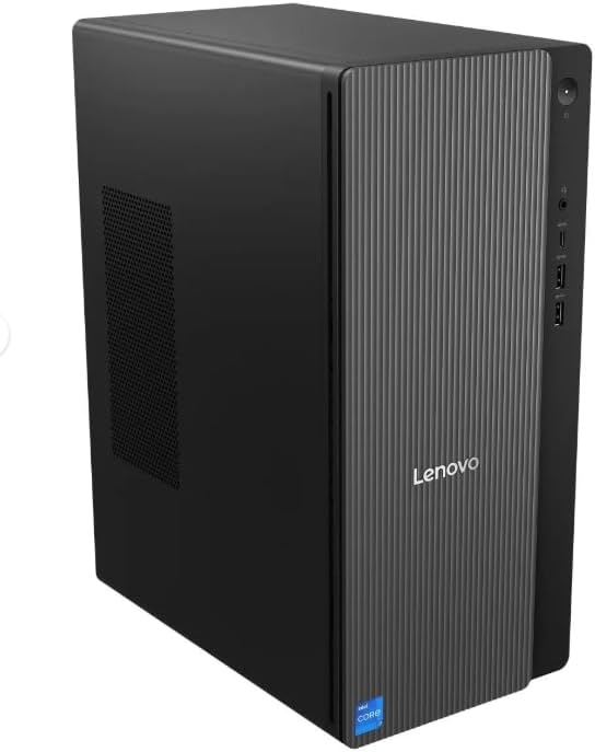 Lenovo IdeaCentre Tower Desktop Computer • 10-core Intel Ultra 5 225 Processor • 16GB DDR5 • 256GB SSD + 1TB HDD • Office 365 for The Web • HDMI + VGA, Wi-Fi 6E • Wired Keyboard & Mouse • Windows 11 - Image 5
