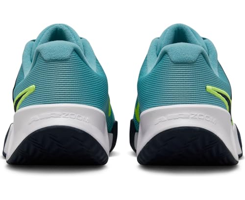 Nike Zoom GP Challenge Pro Men's Clay Court Tennis Shoes (FJ7767-401, Denim Turquoise/Volt/Armory Navy) Size 132
