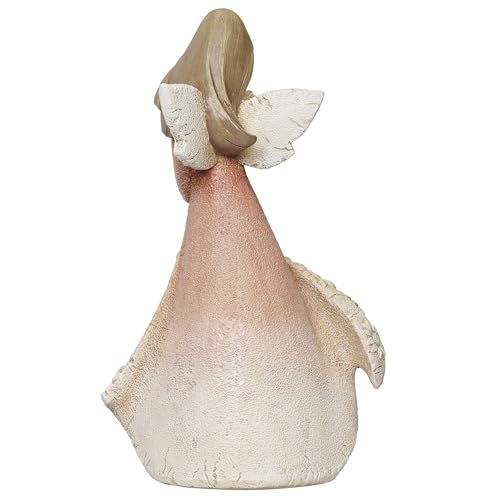 Figurine ange du soleil bénédiction céleste tournesols 21cm - 5