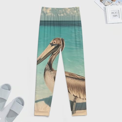 Pelican On The Beach Mens Pajama Pants Soft Lounge Pjs Bottoms Lightweight Sleepwear Pants2