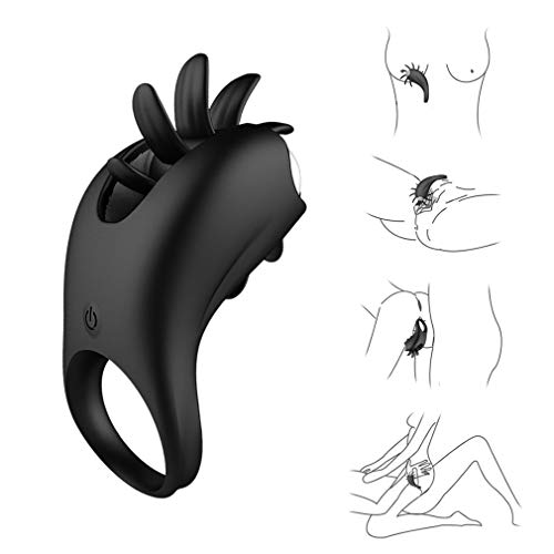 Powerful Male Dual Cock Ring Flexible Rings - Medical Grade Silicone Time Lasting