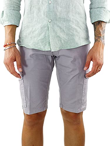 Bermuda Uomo Cargo Made in Italy Pantalone Corto