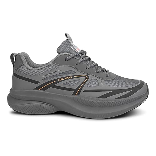 Image of Calcetto Men's CLT-1026 Lifestyle Shoes | Extra Comfort & Lightweight with Chunky Sole | Stylish Lace-Up Footwear