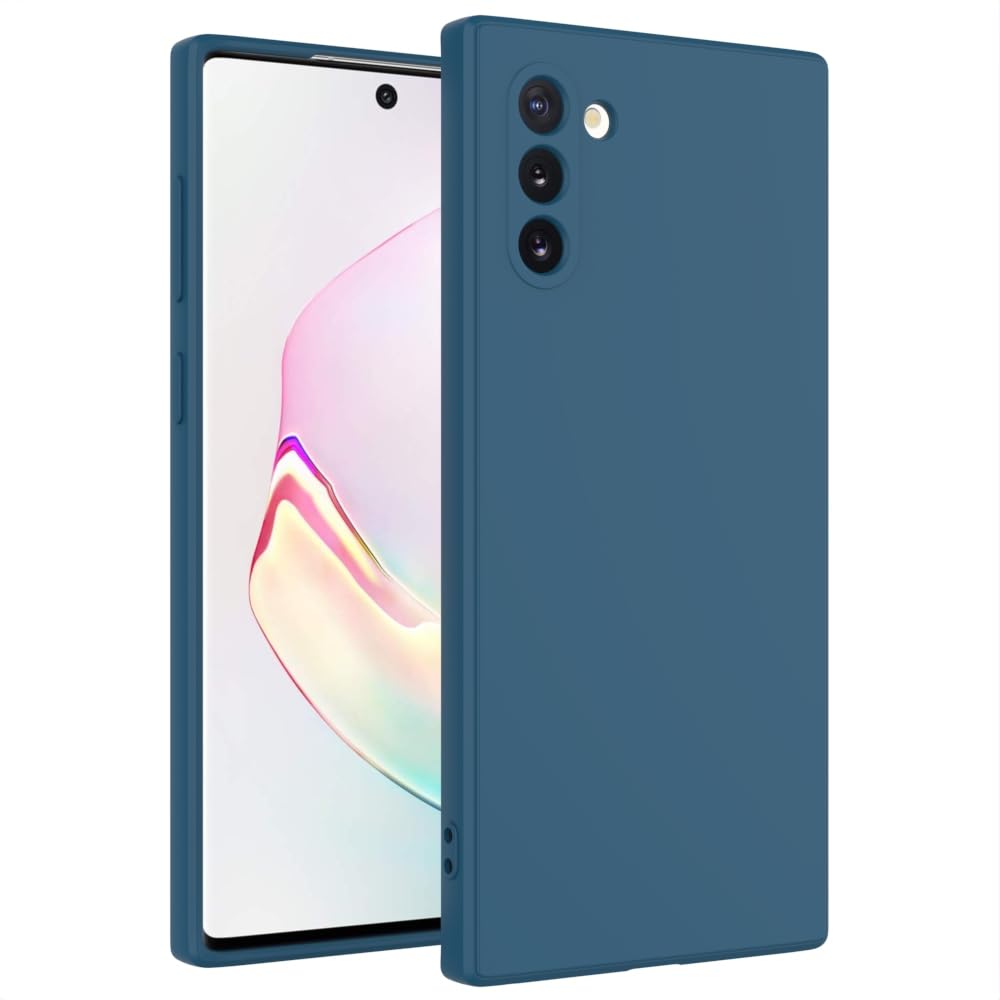 for Samsung Galaxy Note 10 Case Dark Blue, Scratch Resistant with Soft Touch, Slim Thin Phone Cover for Samsung Galaxy Note 10