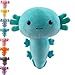 NAUXIU Axolotl Plush Toy,Axolotl Peluche Cute,Axolotl Peluche Kawaii,Axolotl Peluche Animali di Peluche, Bambole Carine Kawaii Cuscino Giocattoli,Simpatici Giocattoli di Peluche