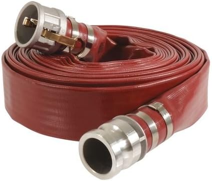 3" ID x 25 ft PVC Water Discharge Hose 125 PSI RD