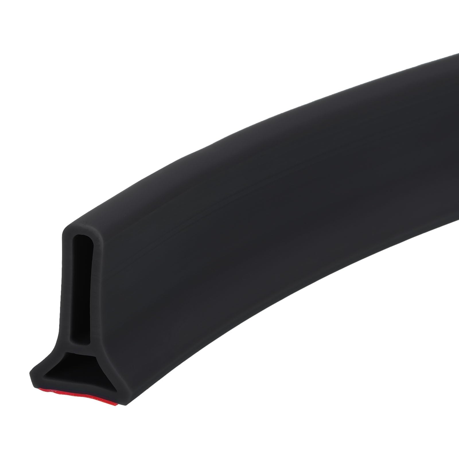 uxcell 118 Inch Collapsible Shower Barrier Stopper Water Splash Guard Blocker Retention System for Bathroom Kitchen Wet and Dry Separation, Black