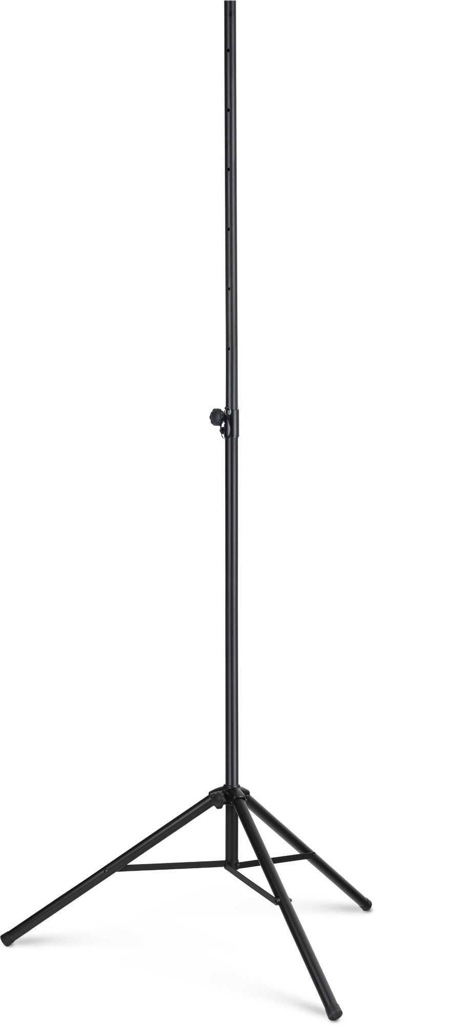 Showlite LS-270S Set Double De Trépied D'Éclairage (trépied pour enceintes solide en aluminium avec pied tripode inclus, adaptateur de trépied compatible pour 2 projecteurs) Noir