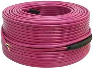 69-87 Sqft Cable de calefacción para suelo radiante eléctrico, longitud de 262 pies, 120 V, 1440 W