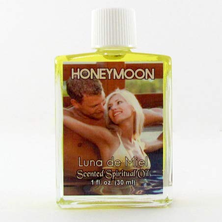 Honeymoon Oil for Love/Aceite de Luna de Miel, Love & Career Hoodoo Wicca Pagan Voodoo Santeria
