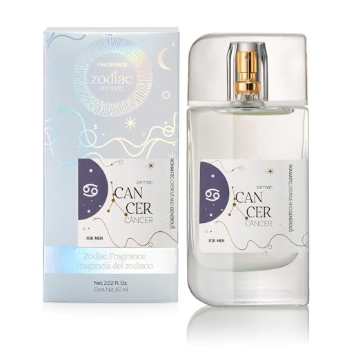 Zermat Cancer Mens Cologne, Fresh-Fruity Scent, Long-Lasting Fragrance, 2 Fl. Oz, Premium Quality, Invigorating Daily Wear