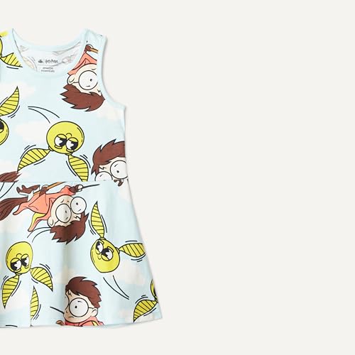 Amazon Essentials Girls' Knit Sleeveless Tank Play Dresses, Harry Potter, 3T - image 2