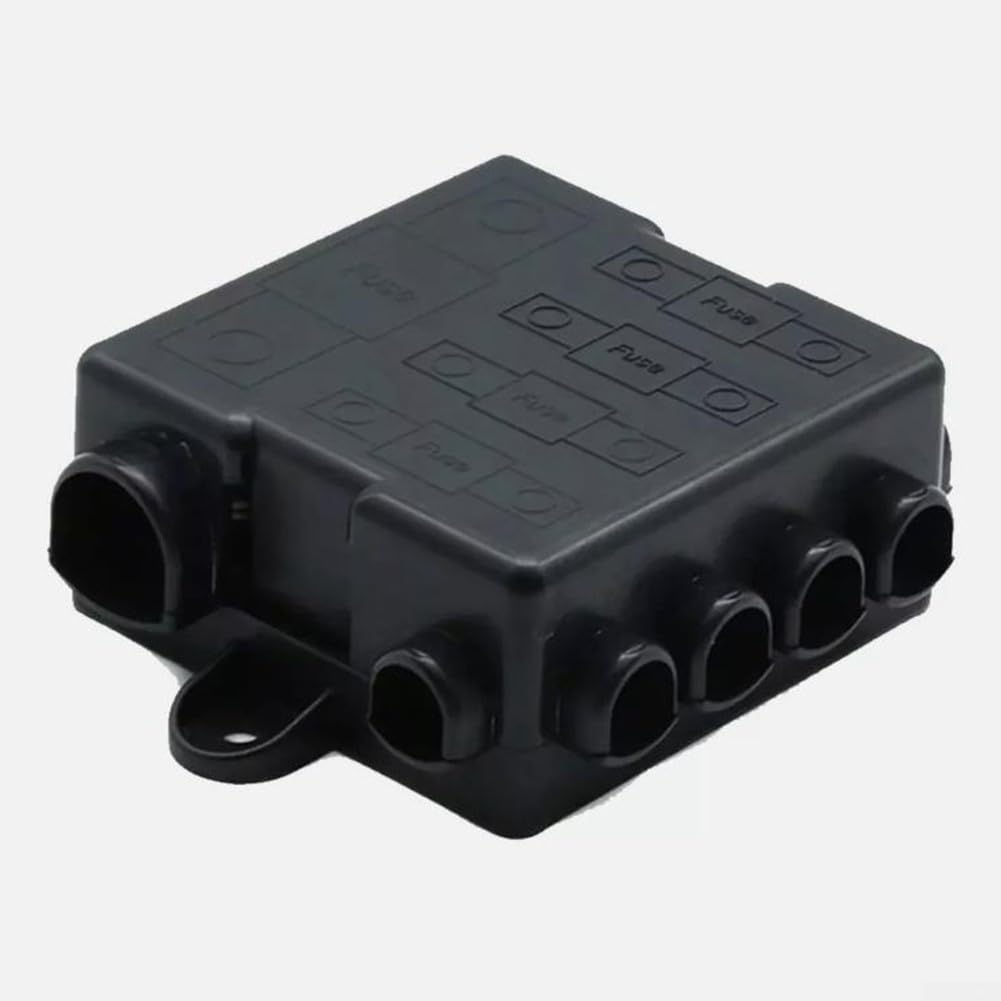 HpLive Boîte à fusibles pour Mega pour Midi 12 V et 24 V 5 voies Heavy Duty Power Distribution Bloc