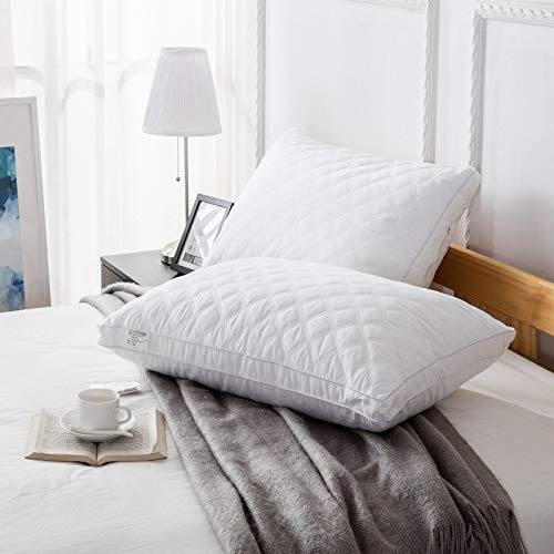 Almohada Lavable De Coser De AlgodóN, Almohada Acolchada De Terciopelo De Cuatro Plumas