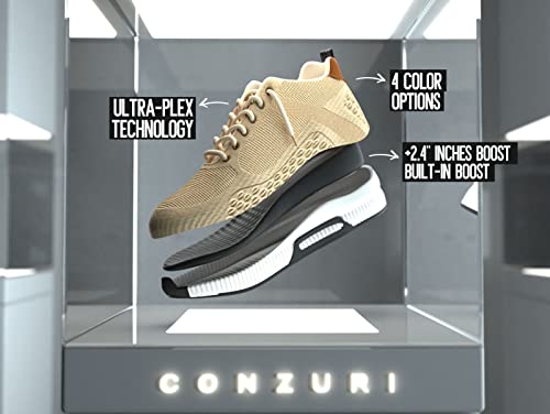 Image of Conzuri Official V2 Cloud Runners Shoes for Men-Height Increasing Shoes Elevate Your Height by 2.4 Inches, Lightweight, Non-Slip Casual and Fashion Sneakers