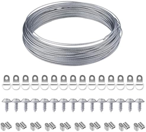 Votoko Bildaufhänger Set 400 Teile - Komplettset Mit D-Ringen & Zackenaufhängern