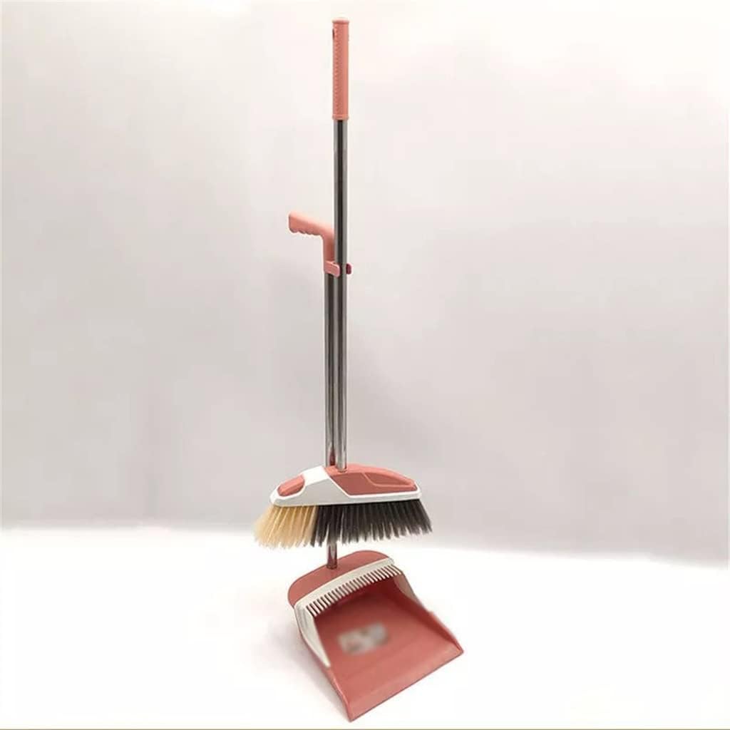 Kitchen Broom Brush Set Household Dustpan Pet Hair Multifunctional Carpet Cleaning(E)