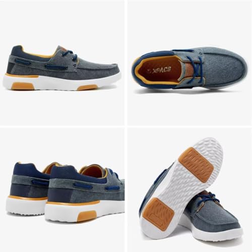 XPACS Men's Orthopedic Comfy Slippers, Stylish Arch Support Casual Shoes for Plantar Fasciitis Recovery, Non Slip Canvas Shoes for Heel and Foot Pain Relief2