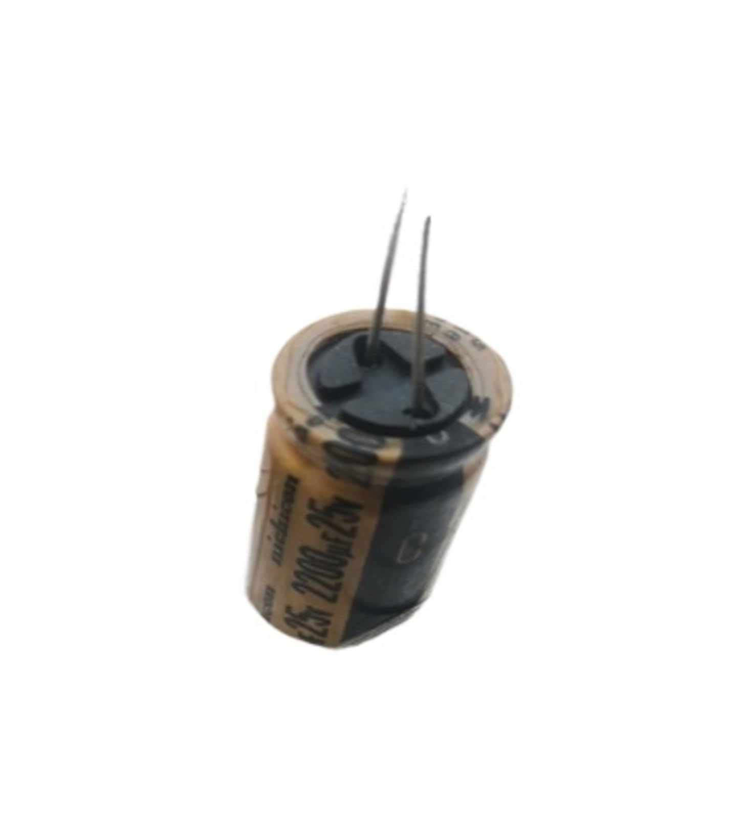 LEOTNNDQ 10pcs F W Series 25V2200UF 2200UF/25V Filter Coupling Electrolytic Capacitors 13 * 25