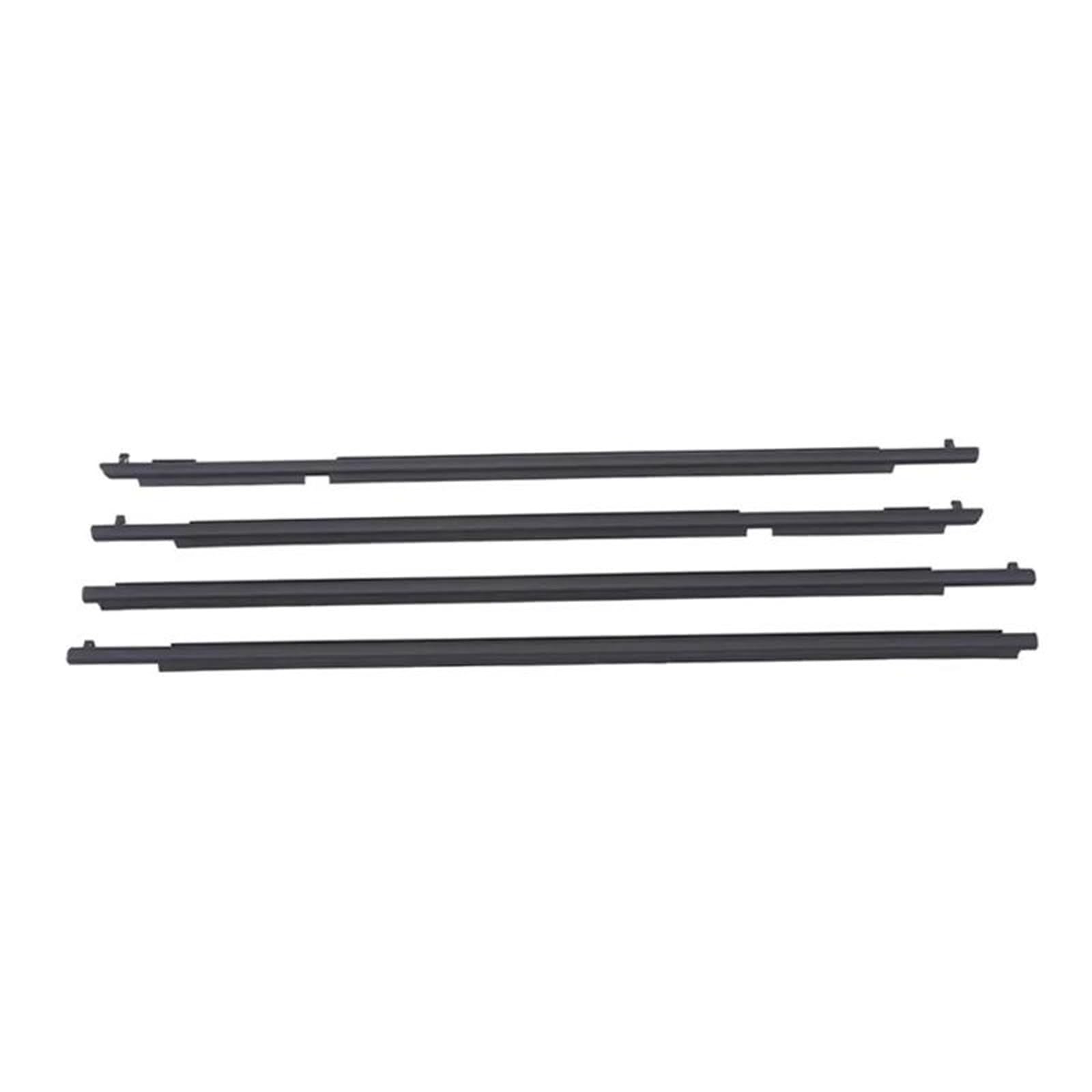 Hlwxmdz One Color For Toyota For Land Cruiser For Prado Lj150 Lc150 2010-2020 For Gx470 Weatherstrip Seal 75711-60071 4Pcs Window Rubber Trim Car Window Seals