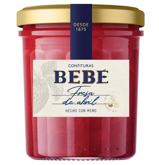 BEBÉ Erdbeerkonfitüre 370 g. 4er-Pack.