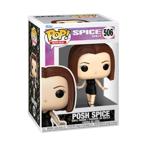 Funko Pop! Rocks: Spice Girls - Posh (Wannabe) - Figura de Vinilo Coleccionable - Idea de Regalo - Mercancía Oficial - Juguetes para niños y Adultos - Figura Modelo para coleccionistas y exhibición
