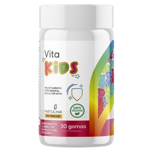 Vita Kids (Polivitamínico e Polimineral Infantil) 30 gomas - Natulha