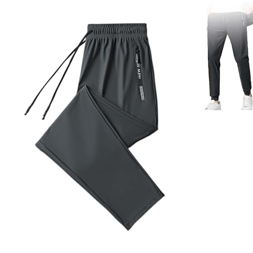 Generic Coolmance Stretch Pants for Women, Stretchactive - Unisex Ultra Stretch Quick Drying Pants, Mellycharm Stretch Active Pants (US, Alpha, 8X-Large, Regular, Regular, Grey Straight)