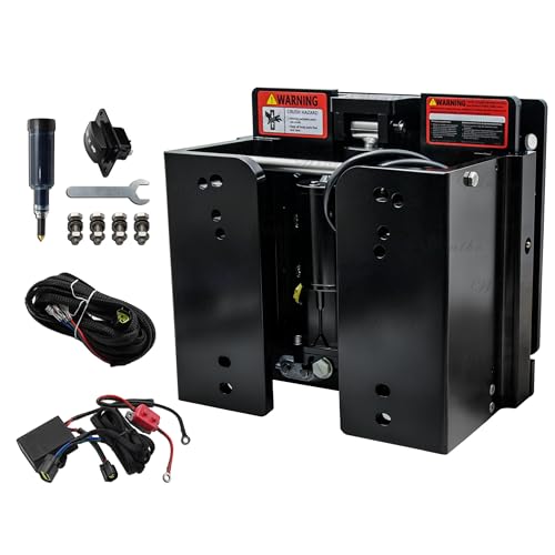 Winibo 8 Electric Hydraulic Jack Plate Setback Aluminum Boat Jack Plate for Outboard Motor up to 150HP (JHP1500)
