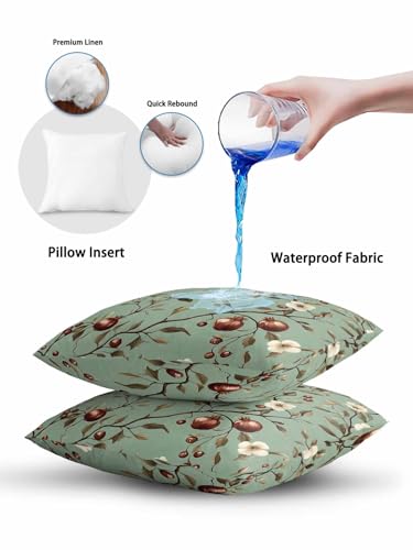 Almohada poliéster 40x40 cm impermeable y decorativa miniatura 7