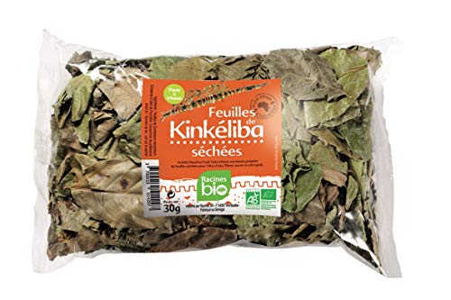 Feuilles de Kinkeliba Bio séchées 30g - Certifié par Ecocert FR-BIO-01 - KINK30