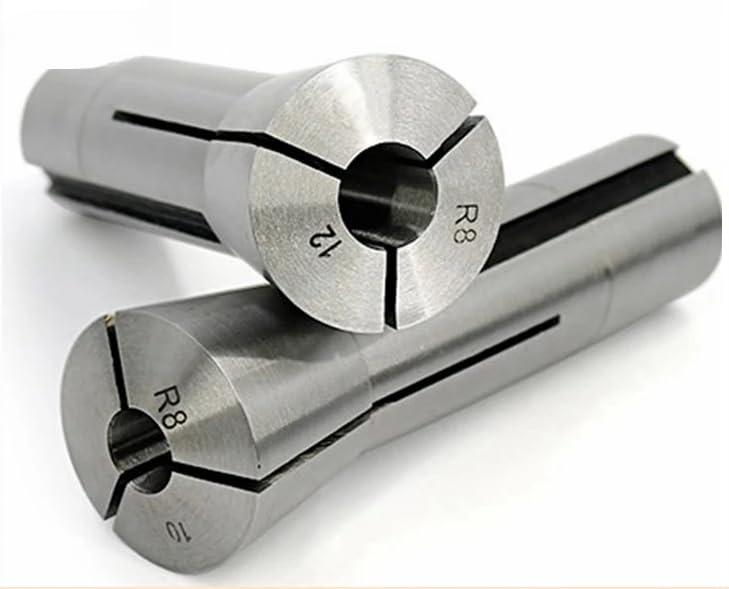 1 Pieza de Pinza fresadora R8, Pinza R8 métrica británica, tamaño de sujeción de Pinza R8, portaherramientas de fresado(Inch Thread (7-16),20mm)