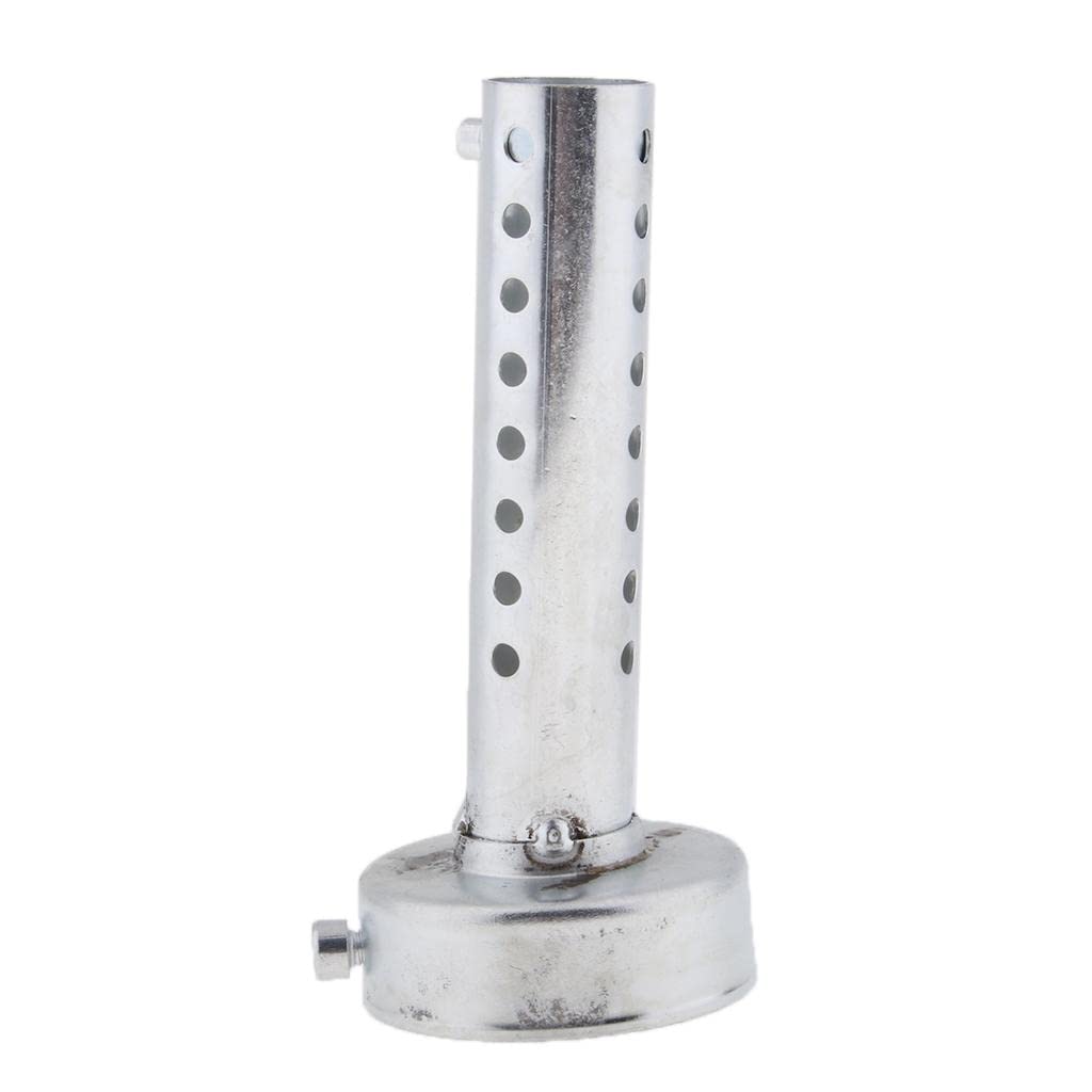 ATORSE Motorcycle Tail Exhaust Can Pipe Baffle Muffler Silencer Db Killer Noise Sound Eliminator 60Mm Silver-image-23