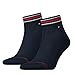 Produktbild Tommy Hilfiger Herren Quarter Iconic Sport 4er Pack, Größe:43-46;Farbe:Dark Navy (322)