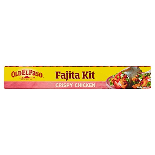 Old El Paso Mexican Oven Baked Crispy Chicken Fajita Kit, 555g