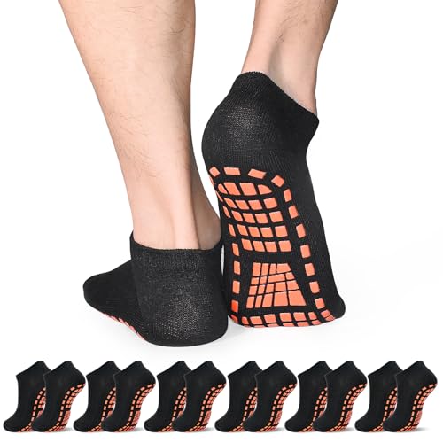 Men Non Slip Sticky Grips Socks