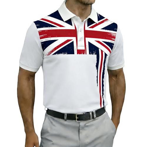 T-shirt polo homme col à carreaux et coupe slim décontractée
