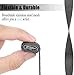 KOREDA Compatible with Samsung Galaxy Watch 46mm(2019)/Galaxy Watch 3 45mm/Gear S3 Frontier/Classic Band, 22mm Stainless Steel Mesh Loop Bracelet Strap Replacement for Ticwatch Pro/Galaxy Watch 46mm