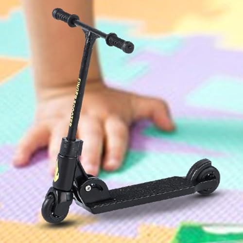 Ymhapp Finger Scooter - 2-Rad Scooter - Faltbarer Finger Scooter BMX mit Bremse | Fingerboard Zubehör für Teenager | Pädagogisches Fingerspielzeug | Rutschfest Spaß Finger Skateboards