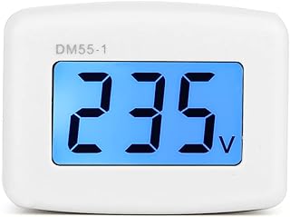 LCD Digital AC 80-300V Voltmeter Electrical Instruments Voltage Testers