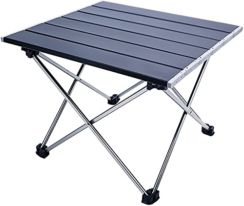 Table pliante de camping légère et facile à transporter avec sac