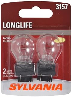 SYLVANIA New Edition 3157 Long Life Miniature Bulb (Contains 2 Bulbs) OEM Specified